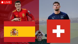 Spanien  Schweiz  Nations League LIVE [upl. by Dorothi]