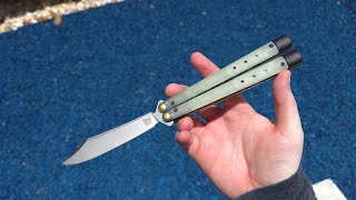 BENCHMADE  NECRON JADE G10 REVIEW [upl. by Yenttirb551]