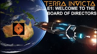 Terra Invicta Initiative  house rules E1 Welcome to the Board of Directors [upl. by Noryak28]