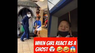 quotGhost Prank on Girl Backfires Hilariously 😂👻 MustWatch shorts prank [upl. by Mairb]