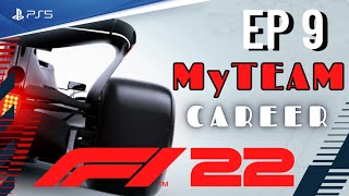 EP 9  CANADA  F1 22 MyTEAM CAREER  PS5 《 No Commentary 》 [upl. by Matejka753]