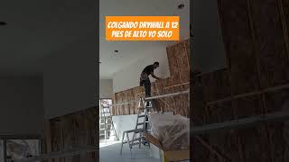 12 ceilings drywallero diy drywall homeimprovement construction [upl. by Sauder]