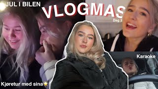 Julestemning i bilen med sina❤️🎅🏼VLOGMAS DAG3 [upl. by Berti]