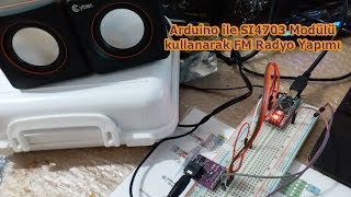 Arduino ile SI4703 Modülü kullanarak FM Radyo Yapımı [upl. by Claiborne812]