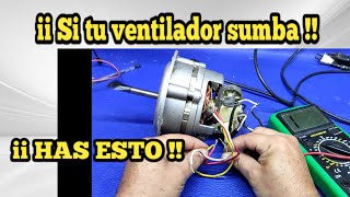 Reparar BOBINA abierta de VENTILADOR que SUMBA  una alternativa [upl. by Elison]