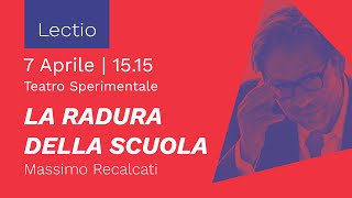 Massimo Recalcati  La radura della scuola [upl. by Daggett]