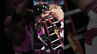 quotThe Birth of a Classic WWE’s First Ladder Match – Shawn Michaels vs Bret Hartquotquot laddermatch [upl. by Onit]