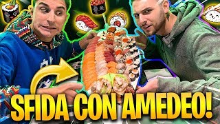 ANIMA E AMEDEO PREZIOSI VS BARCA DA 100 PEZZI DI SUSHI [upl. by Erdua]