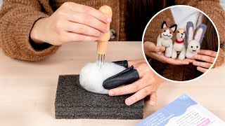 Needle Felting Beginner Tutorial [upl. by Harold280]