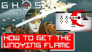 How to get THE UNDYING FLAME Mythic Technique  Ghost of Tsushima [upl. by Lellih]