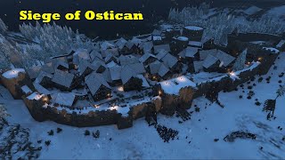 Siege of Ostican  PC Immersive ULTRA Graphics Gameplay 4K60FPS Bannerlord 2 [upl. by Ebbie]