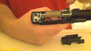 Fixing CYMA030 Glock AEP Trigger Lever [upl. by Zetniuq]