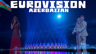 Azerbaijan Reaction 32 🇦🇿  Eurovision Dilara Kazımova Ell amp Nikki 🇦🇿 [upl. by Bedad]