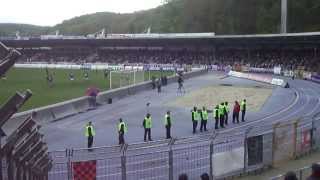 Erzgebirge Aue vs FC Ingolstadt 01 quotFaninvasion aus Ingolstadtquot Langeweile im Profifußball [upl. by Wiener]