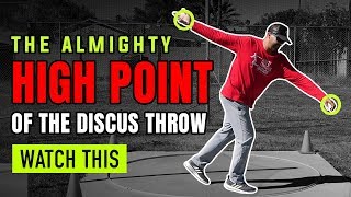 HIT THE HIGH POINT TO ADD MORE SPEED amp MORE DISTANCE  Discus Throw Technique Tips [upl. by Nafri]