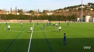 Coupe de Provence Séniors G Carnoux FC 1 vs ES La Ciotat 0 le 28 01 24 [upl. by Lrad]