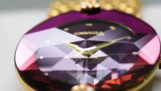 Jowissa Ladies Wrist Watch Facet Strass [upl. by Hewie]