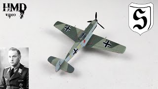 Messerschmitt Bf 109E1 Luftwaffe JG 26 Artur Beese Battle of Britain Dragon 172 Diecast Model [upl. by Ahsitul]