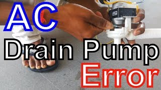 Ceiling Cassette How to Test Error Drain Pump [upl. by Okoy]