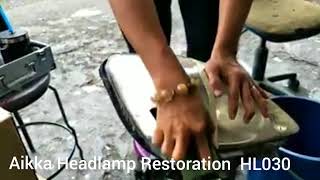 How to use Aikka HL030 Headlamp Restoration Kit [upl. by Oiliruam]