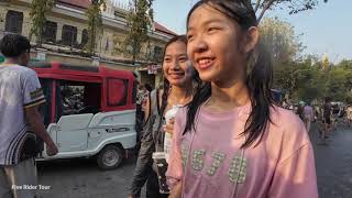 Happy Cambodia New Year 2024 at SangKran Wat Phnom 2024  Ep1 [upl. by Emirej299]