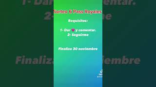 SORTEO de 6 Pass Royales  MusketsAtDawnGiveawayClashRoyale sorteo [upl. by Savick458]