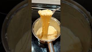 2 ingredient easy Thanksgiving side dish Pommes aligot  cheesy potatoes cheese satisfying [upl. by Bibeau617]