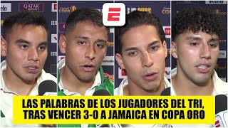 Jugadores del Tri REACCIONAN a la victoria de México ante Jamaica en Copa Oro  Exclusivos [upl. by Davey601]