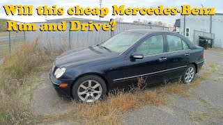 I bought the Cheapest Mercedes from an online auction [upl. by Phelan]