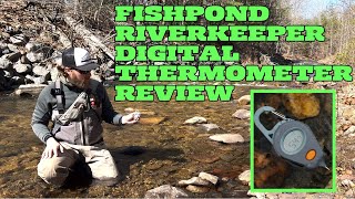 Fishpond Riverkeeper Digital Thermometer Review [upl. by Nylyram]