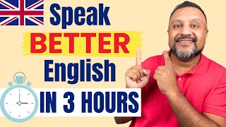 THREE HOUR English Lesson To GET FLUENT [upl. by Adohr764]