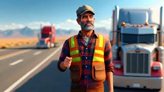 The Highway Hero Life Of A Truck Driver [upl. by Lakin]