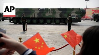 China testfires intercontinental ballistic missile into Pacific Ocean [upl. by Suzi]