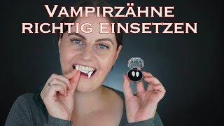 Vampire Zähne Tutorial  Arbeiten mit Polymorph  Halloween 2022  Unwissend Schön [upl. by Prudhoe832]