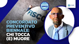 Mauro Nicola  Concordato Preventivo Biennale chi tocca e muore [upl. by Naxela]