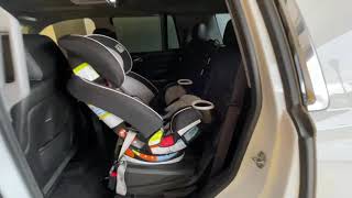 Does it fit Rearward facing car seat behind the driver Yukon Tahoe Suburban GMC Chevrolet [upl. by Akiner]