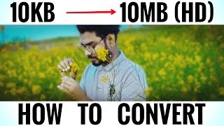 HOW TO CONVERT IMAGES KB TO MB  IN HINDI  SURAJ PHOTOGRAPHY [upl. by Bish]