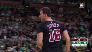 Paul Zipser compilation against The Celtics 041817 [upl. by Docile]