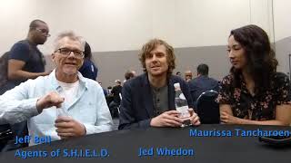 Marvels Agents of SHIELD WonderCon  Jed Whedon Maurissa TancharoenWhedon amp Jeff Bell [upl. by Lunnete]