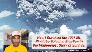 How I Survived the Mt Pinatubo Volcanic Eruption in the Philippines June 15 1991 🙏🏽🇵🇭😔❤️‍🩹🇺🇸🫡 [upl. by Gnilrac60]