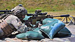 US Army Conducts 2024 International Sniper Competition [upl. by Nrublim727]