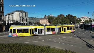 Reklama na tramwajach Kraków ☎︎ 509 033 457 oklejanie tramwajów MPK [upl. by Asehr]