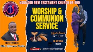 Norwood New Testament COG  6th Oct 2024  Min Gettin [upl. by Goer]