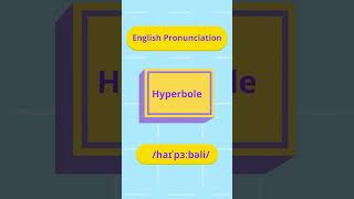 How to pronounce hyperbole englishshorts englishpronunciation [upl. by Garlan]