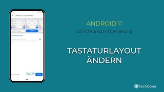 Tastaturlayout ändern Android 11 [upl. by Mariken]