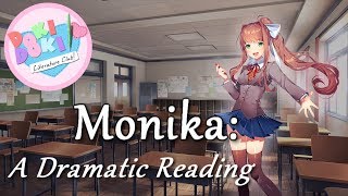 Monika A Dramatic Reading DDLC Poems [upl. by Aiyot262]