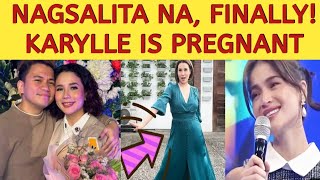 NAGSALITA NA FINALLY KARYLLE BUNTIS NA OUT MUNA SA SHOWTIME [upl. by Titos]