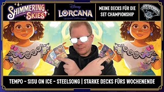 2 Set Championships stehen für mich an Welche Decks habe ich zur Auswahl  Disney Lorcana [upl. by Huai145]