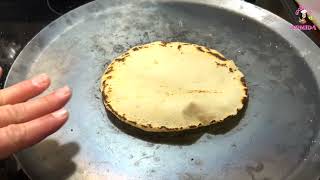 TORTILLAS DE MAIZ CON MASECA EN ESTUFA ELECTRICA [upl. by Anelrats823]