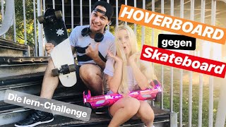 Hoverboard gegen Skateboard mit Mavie amp Prince Damien  VLOG [upl. by Kassey418]